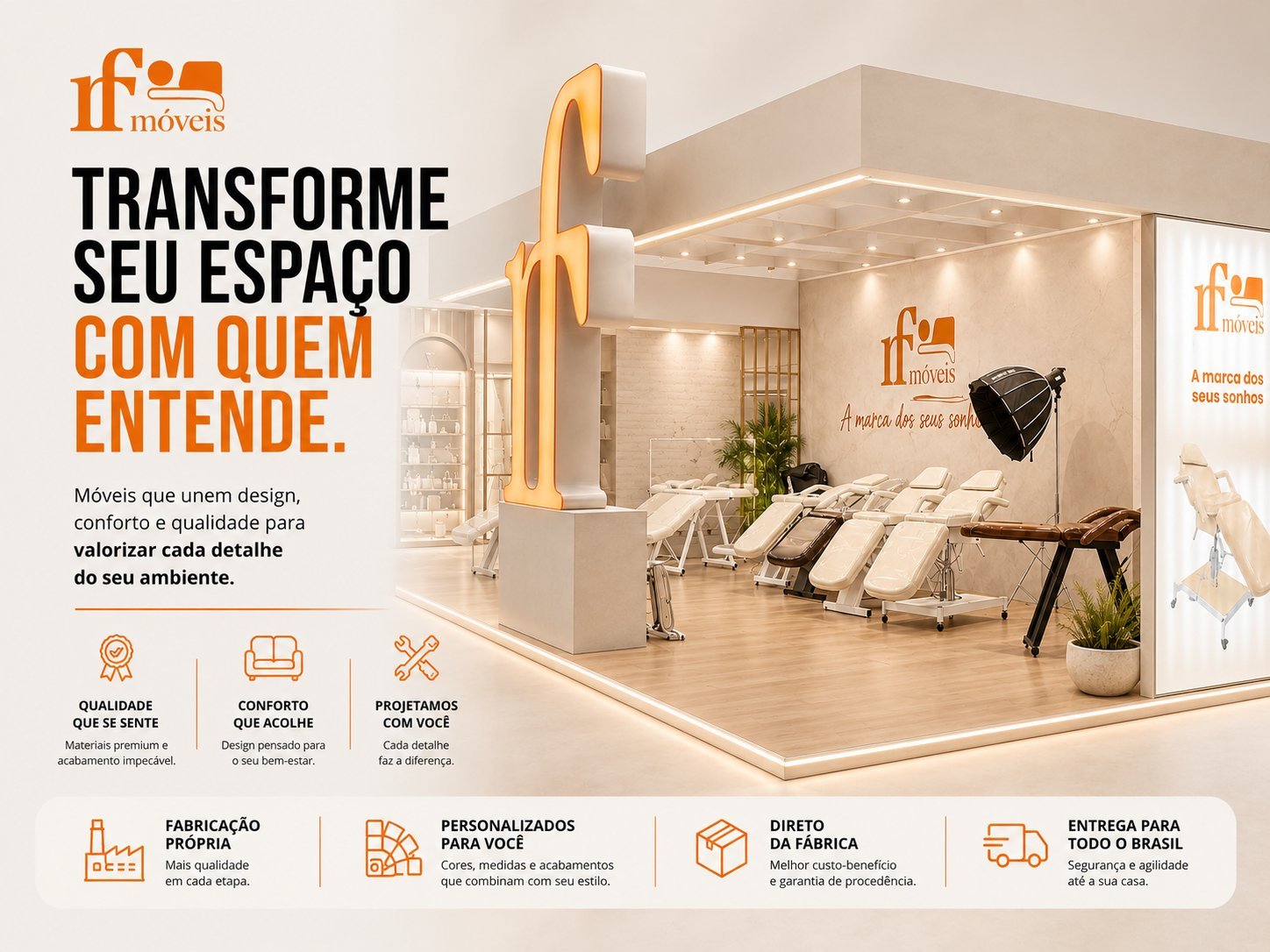 RF Móveis — Transforme seu espaço